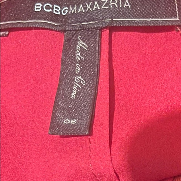 BCBG/MAXAZRIA SLIP DRESS IN TURKISH ROSE - Picture 6 of 7